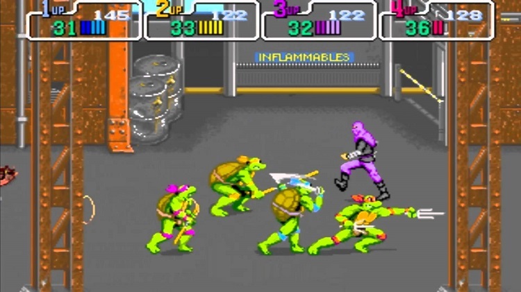 videojuegos antiguos tortugas ninja