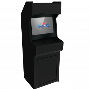 mueble arcade negro upright