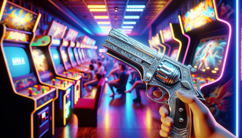 pistola arcade