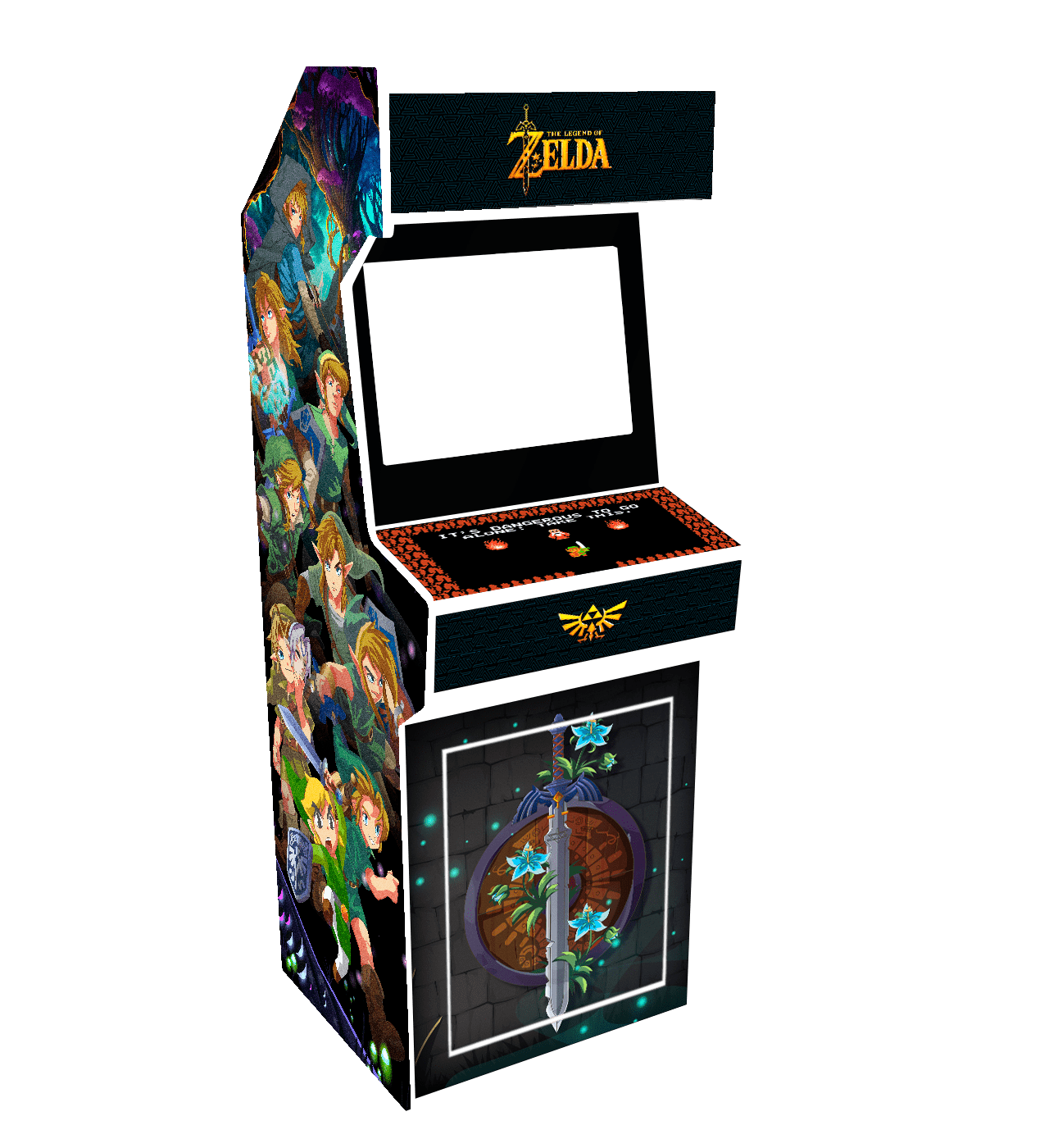 Máquina Arcade Personalizada Upright 33 Visual Products Configurator option image