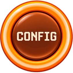 boton config naranja