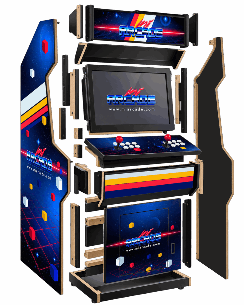 piezas upright miarcade