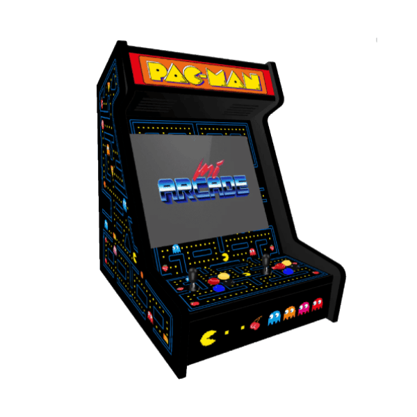 Compra tu máquina Arcade Bartop Mazinger Z con Pandora Box, pantalla de 19 pulgadas y diseño retro. Disfruta de los clásicos arcade con MiArcade.